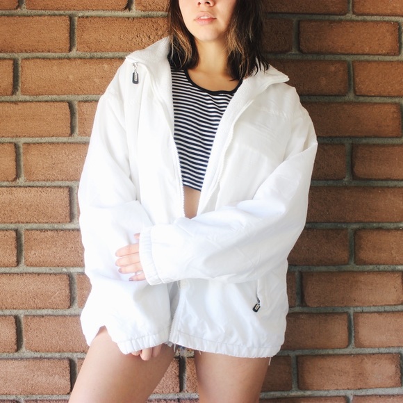 figo Jackets & Blazers - Vintage Figo Sportswear Oversized White Jacket